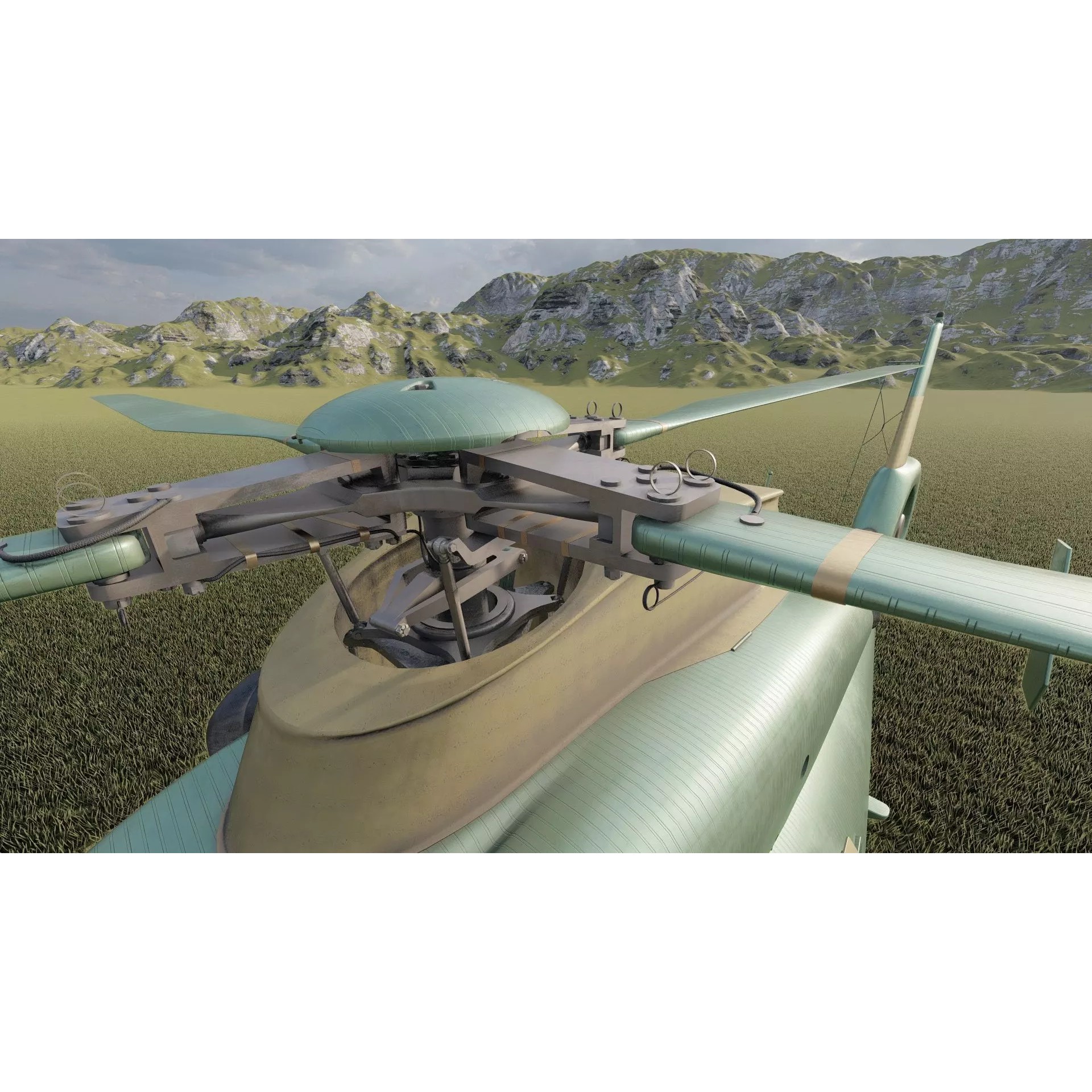 Harbin Z-9 - Game-Ready 3D Model - View 25