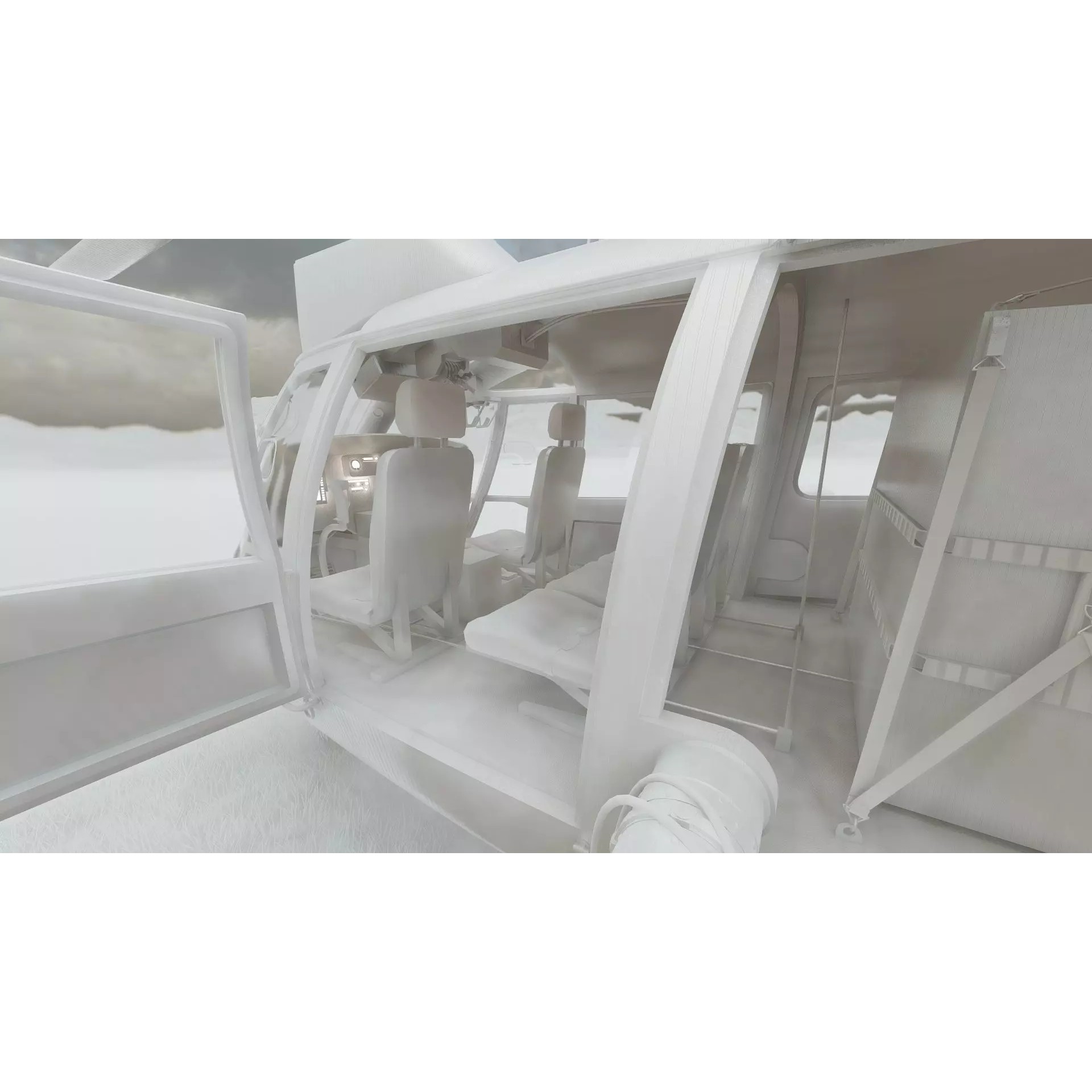 Harbin Z-9 - Game-Ready 3D Model - View 47