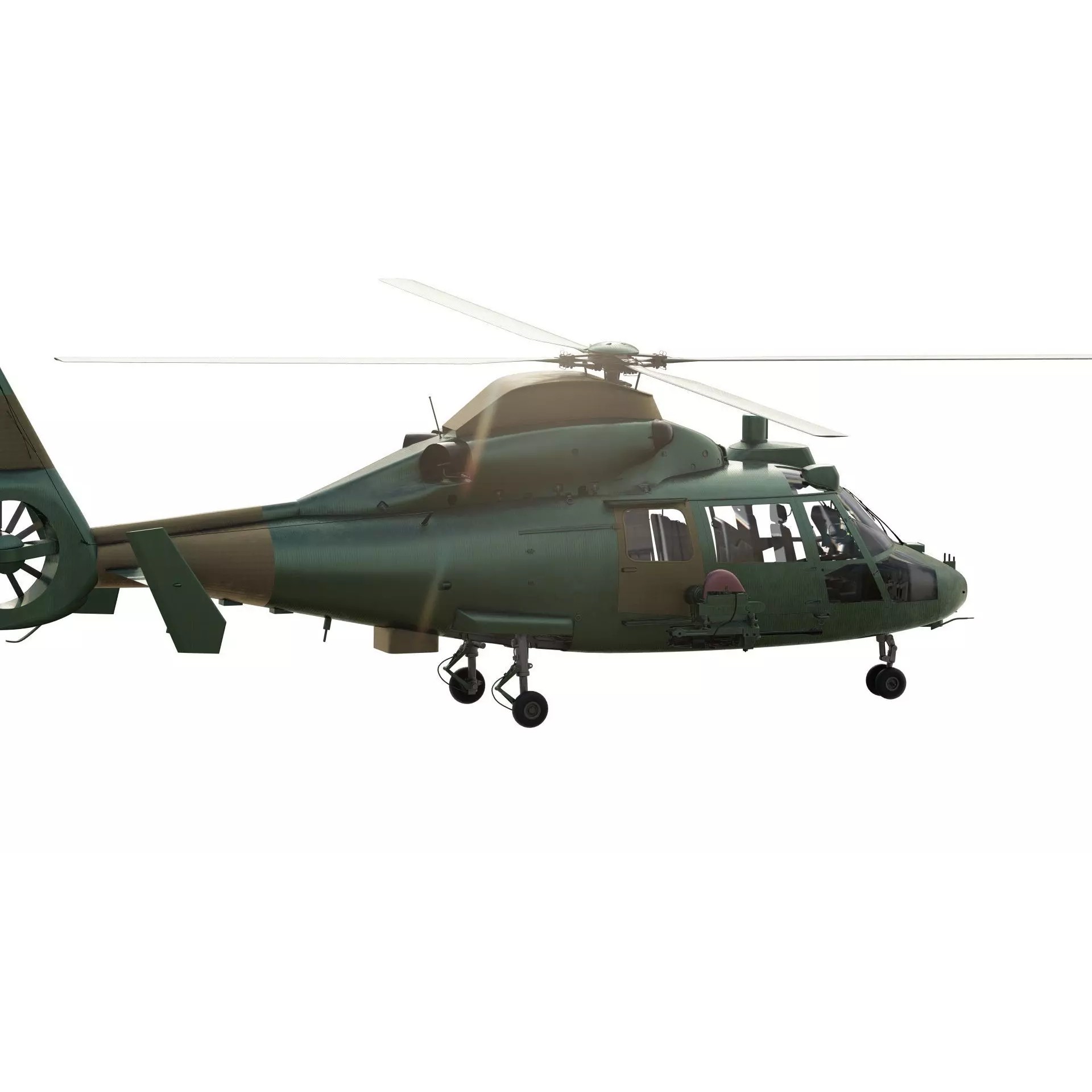 Harbin Z-9 - Game-Ready 3D Model - View 6