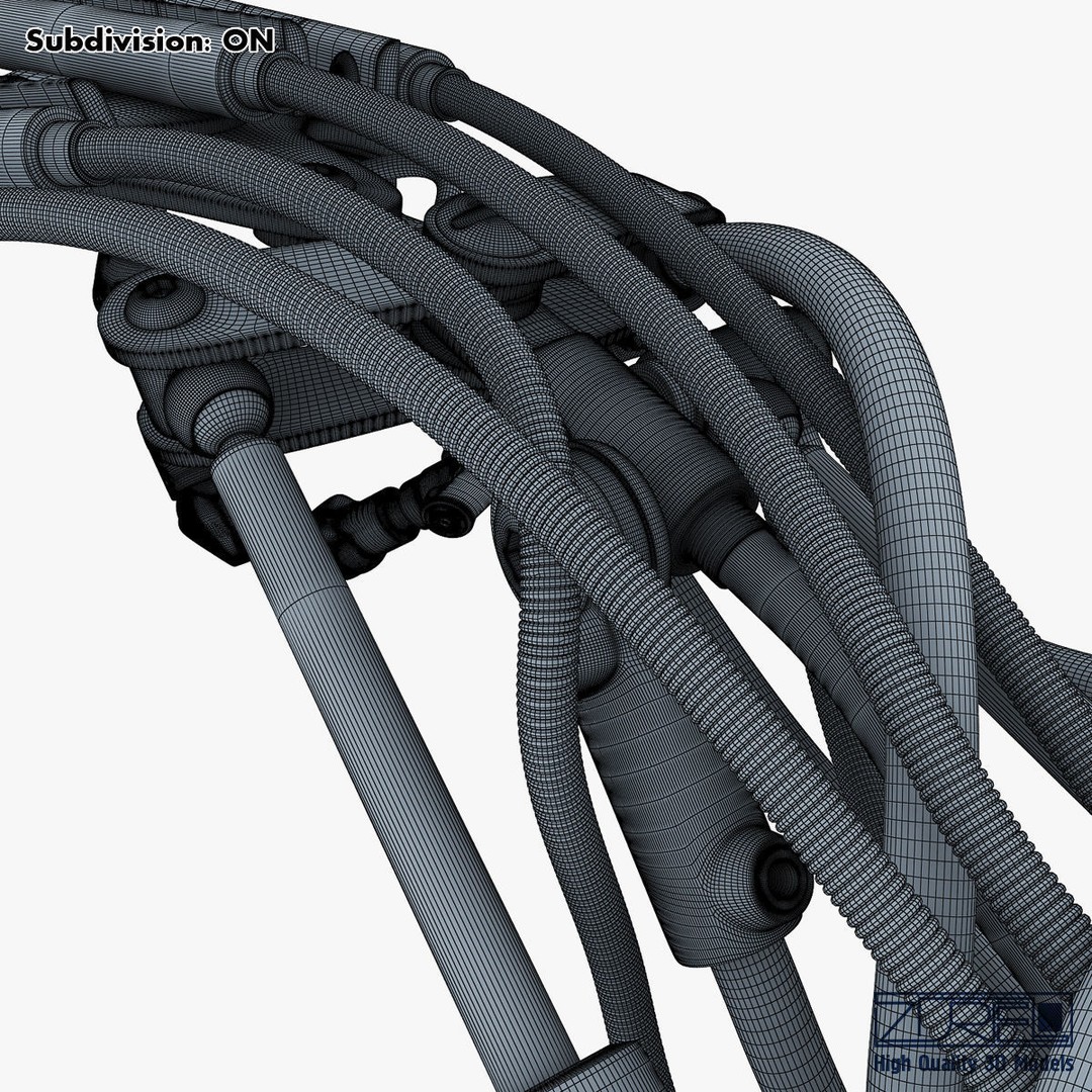 Robotic Hand 3D Model – High Poly Sci-Fi Character, FBX & OBJ - View 56