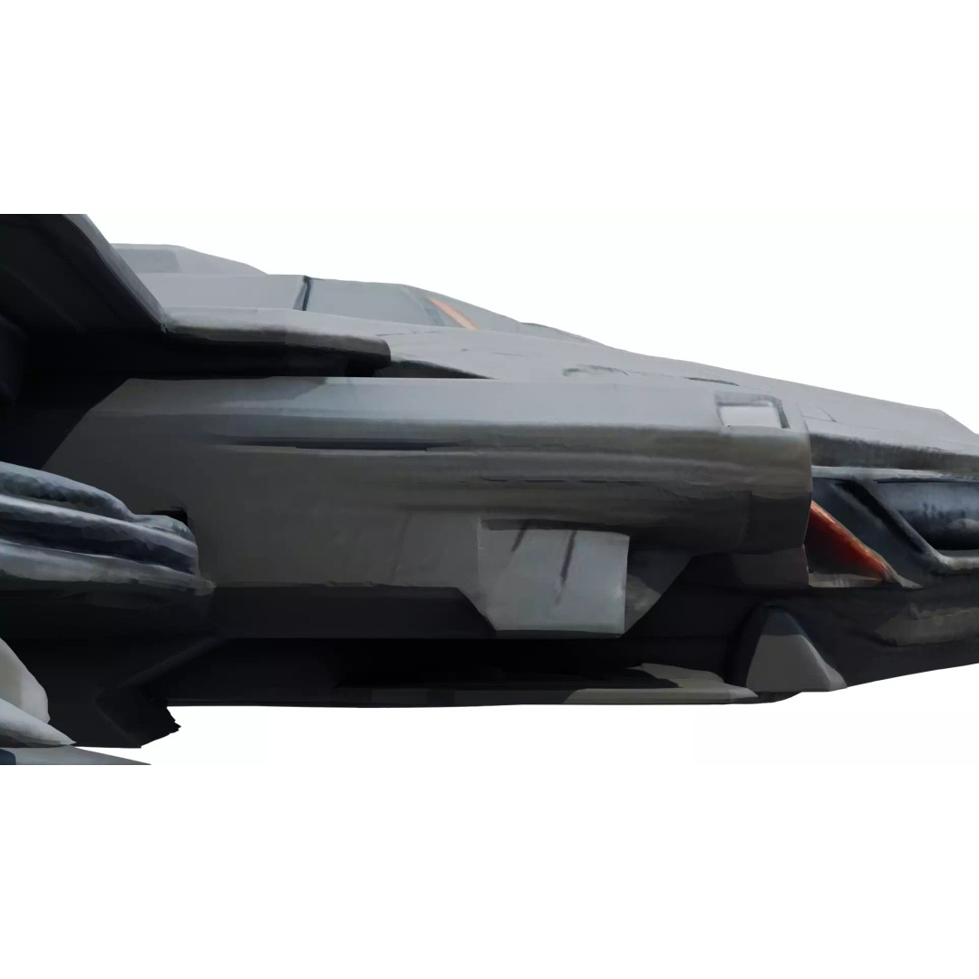 Nebula Vortex Starship 3D Model – High Poly PBR Spacecraft, FBX - View 21