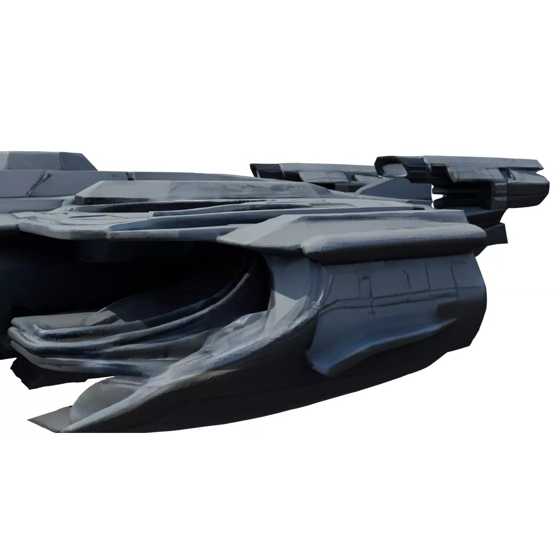 Nebula Vortex Starship 3D Model – High Poly PBR Spacecraft, FBX - View 29