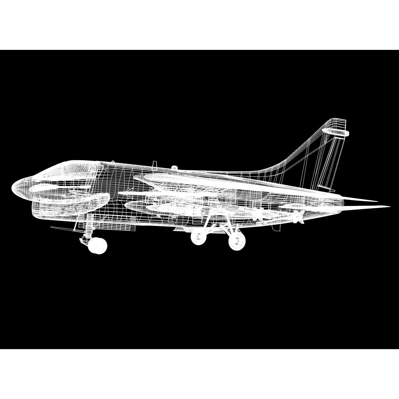 A-7 Corsair II - Military Aircraft 3D Model