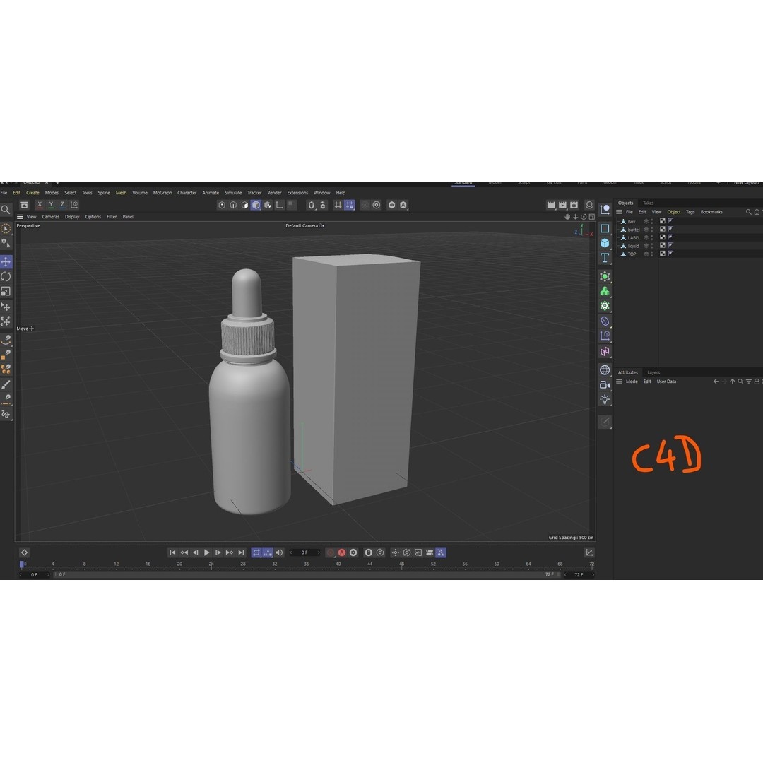 Dropper Bottle 3D Model – Low Poly Game Asset, FBX, PBR Textures - View 12