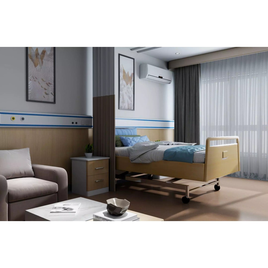 Hospital Room 3D Model – Low Poly Interior for Healthcare Visualizations - View 5