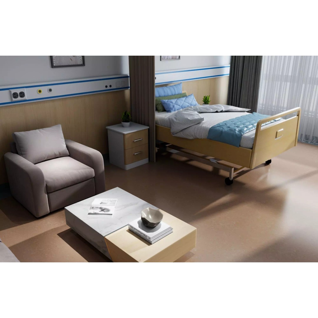Hospital Room 3D Model – Low Poly Interior for Healthcare Visualizations - View 7