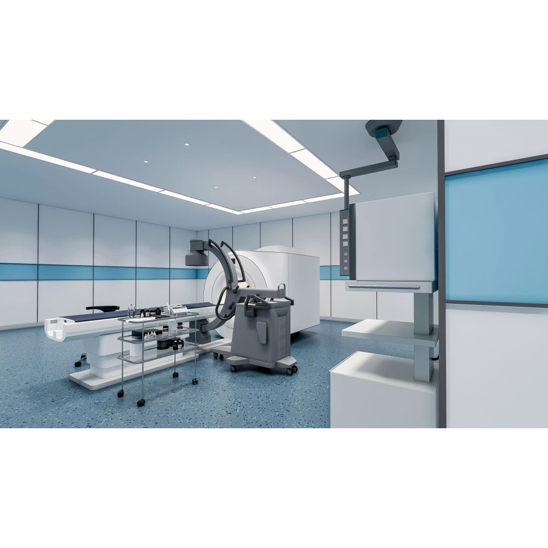 Hospital CT Scan 3D Model – Detailed Medical Interior Bundle, FBX - View 11