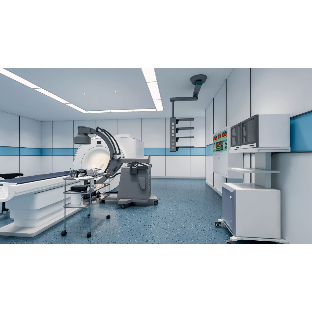 Hospital CT Scan 3D Model – Detailed Medical Interior Bundle, FBX - View 14
