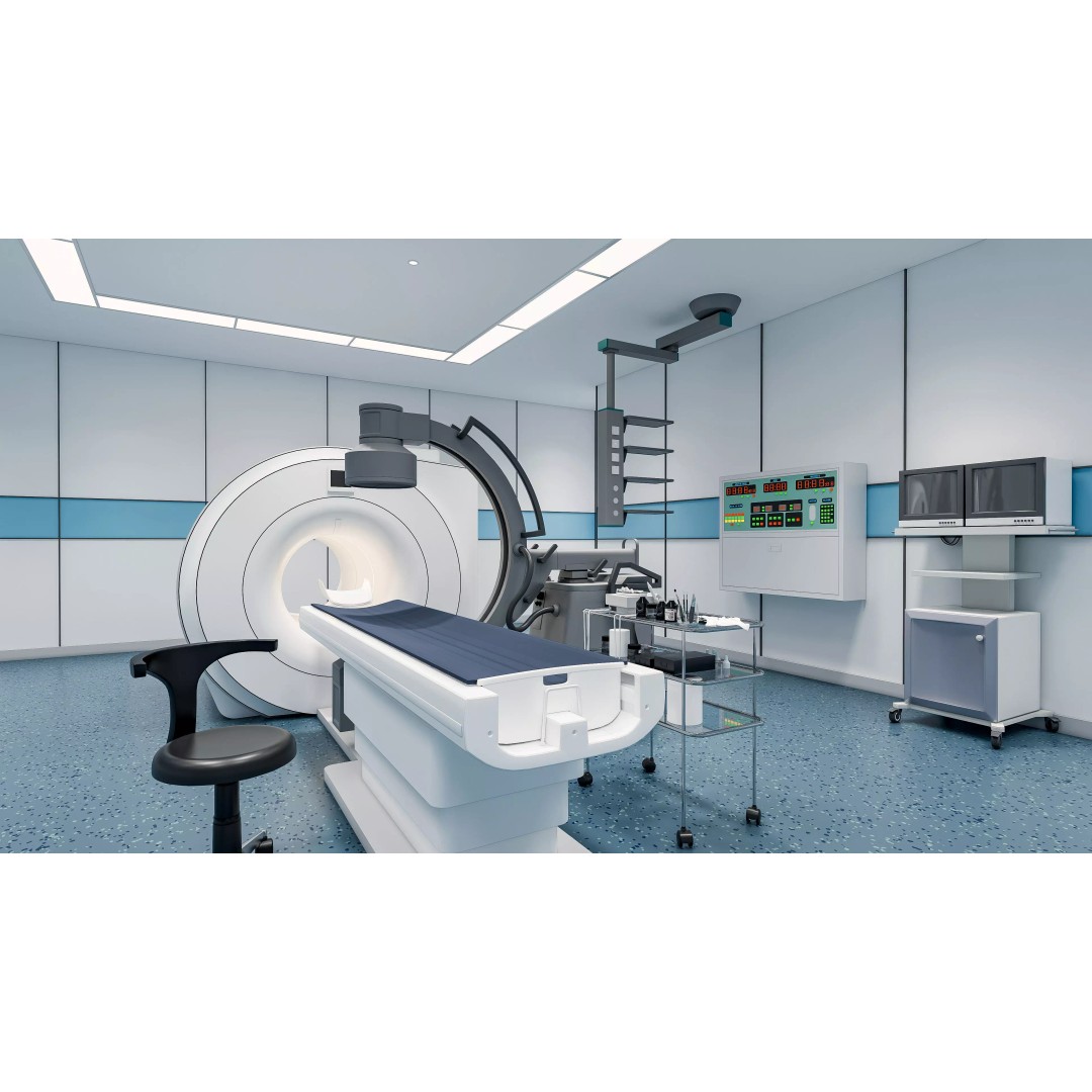 Hospital CT Scan 3D Model – Detailed Medical Interior Bundle, FBX - View 8