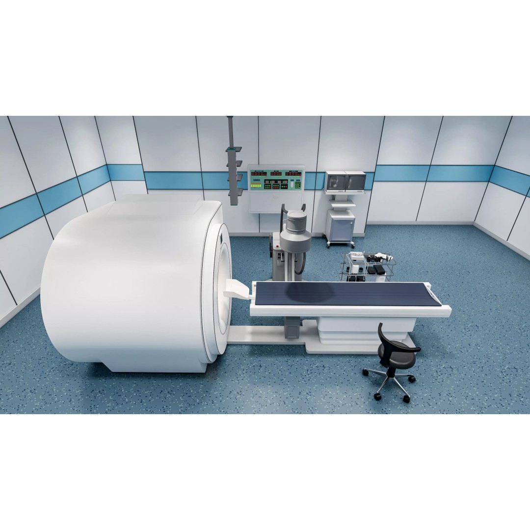 Hospital CT Scan 3D Model – Detailed Medical Interior Bundle, FBX - View 9