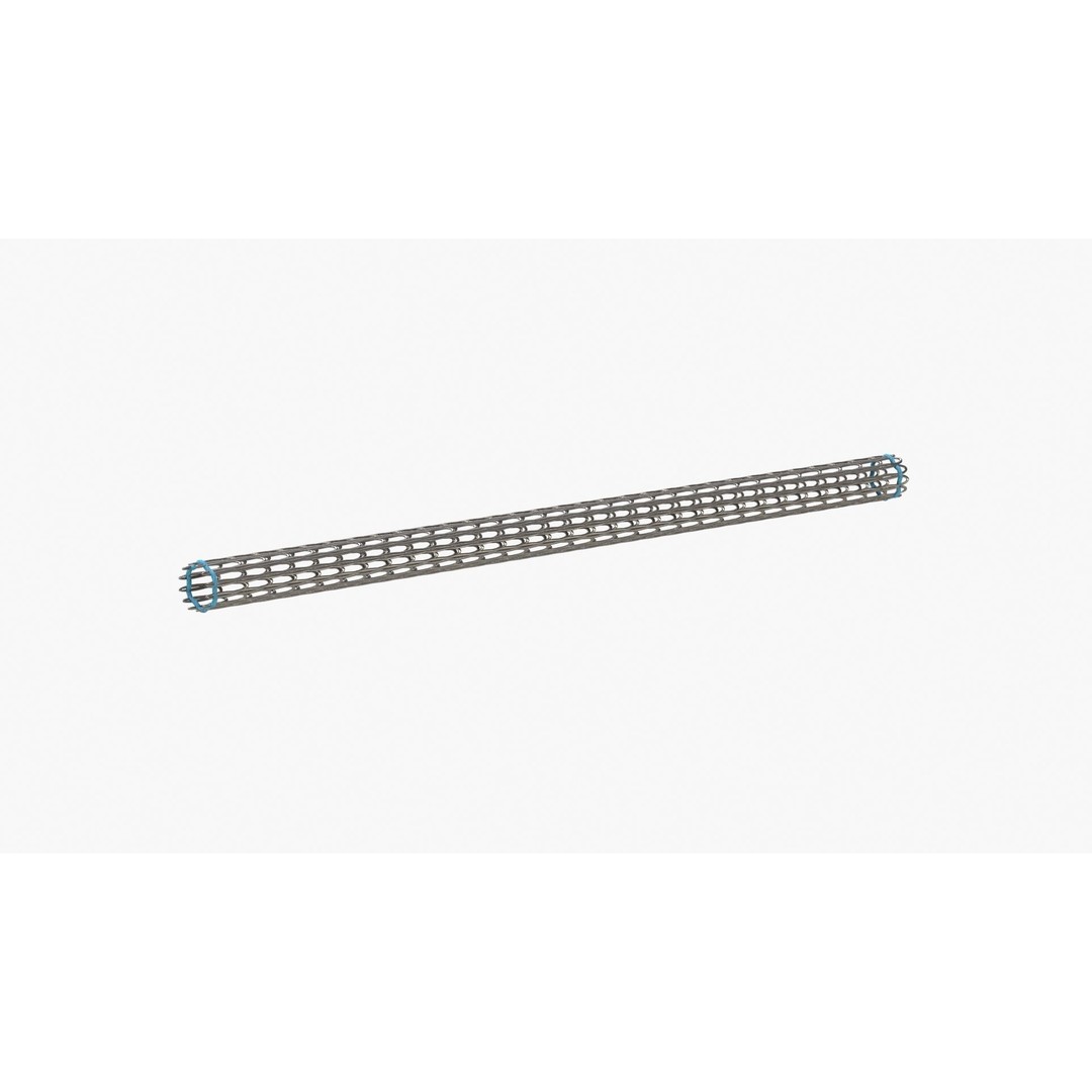 Stents 3D Model – Low Poly Medical Asset, FBX, PBR Textures - View 10