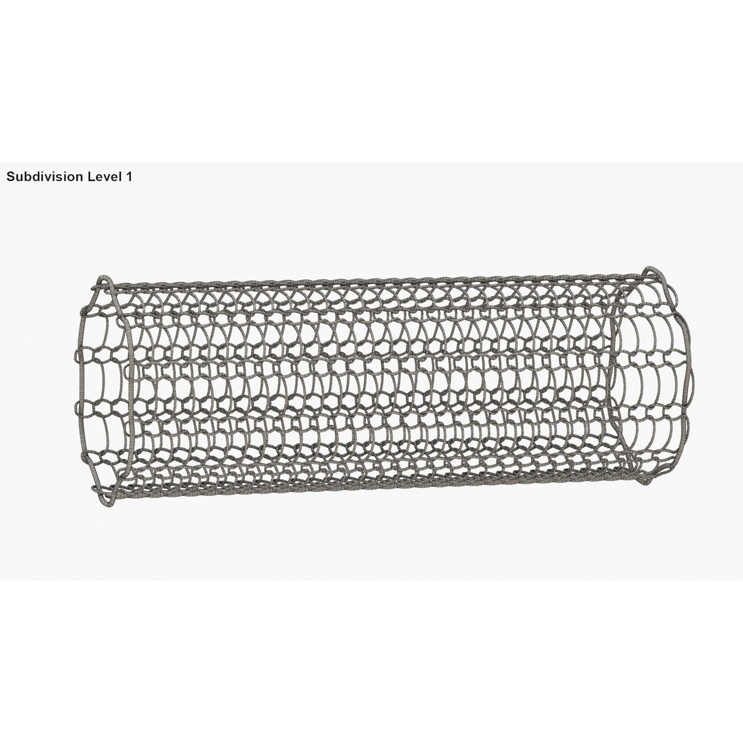 Stents 3D Model – Low Poly Medical Asset, FBX, PBR Textures - View 20