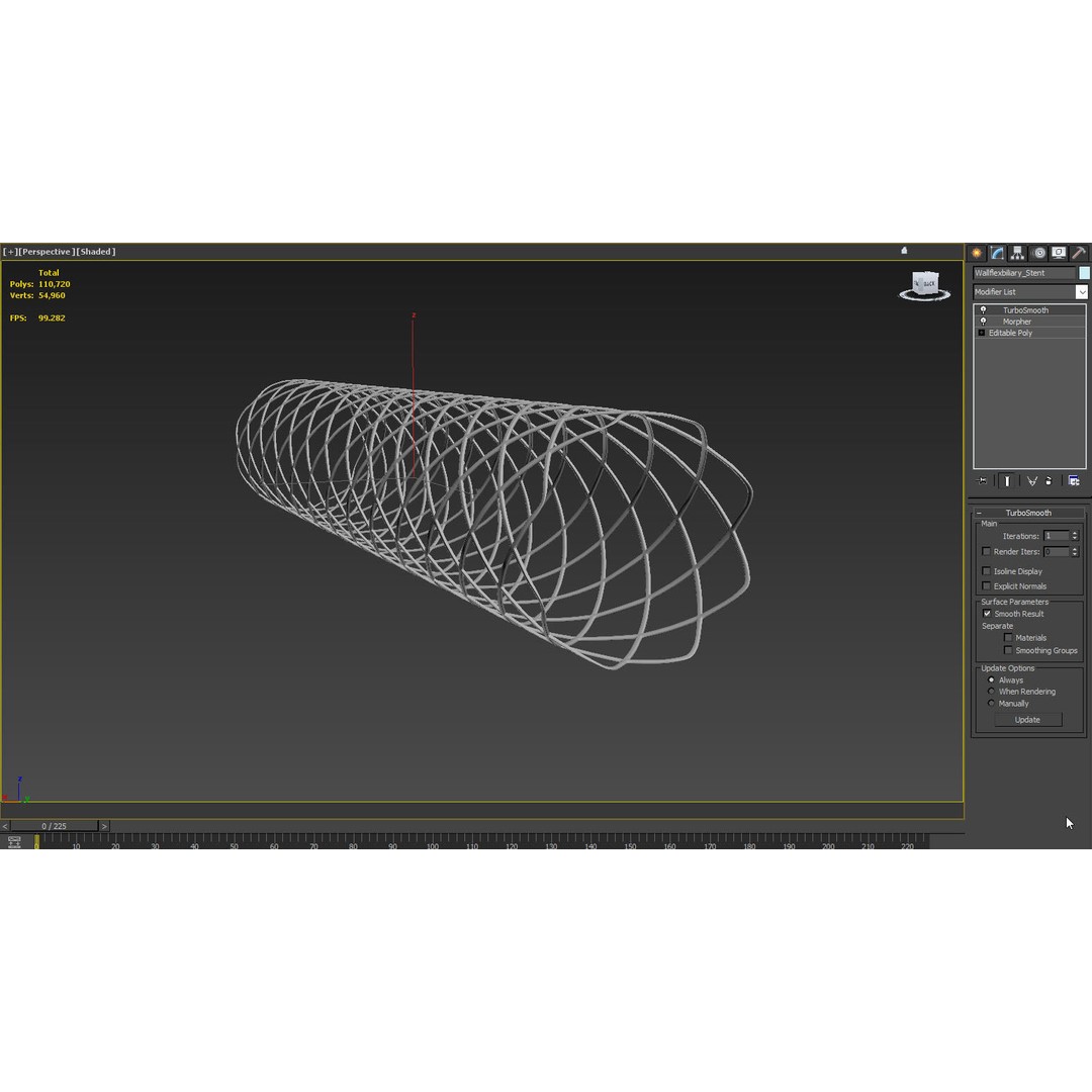 Stents 3D Model – Low Poly Medical Asset, FBX, PBR Textures - View 21
