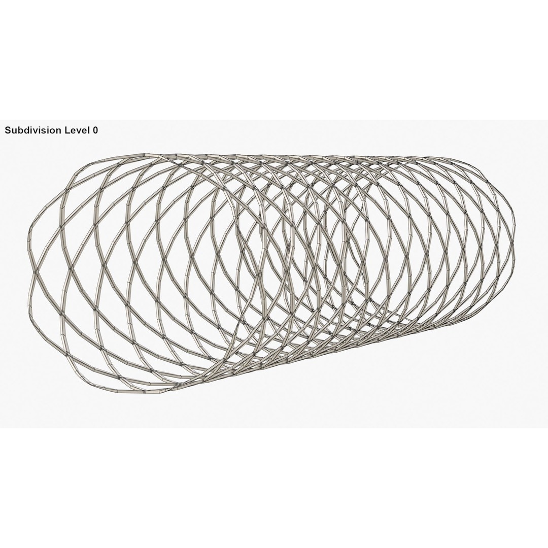 Stents 3D Model – Low Poly Medical Asset, FBX, PBR Textures - View 22