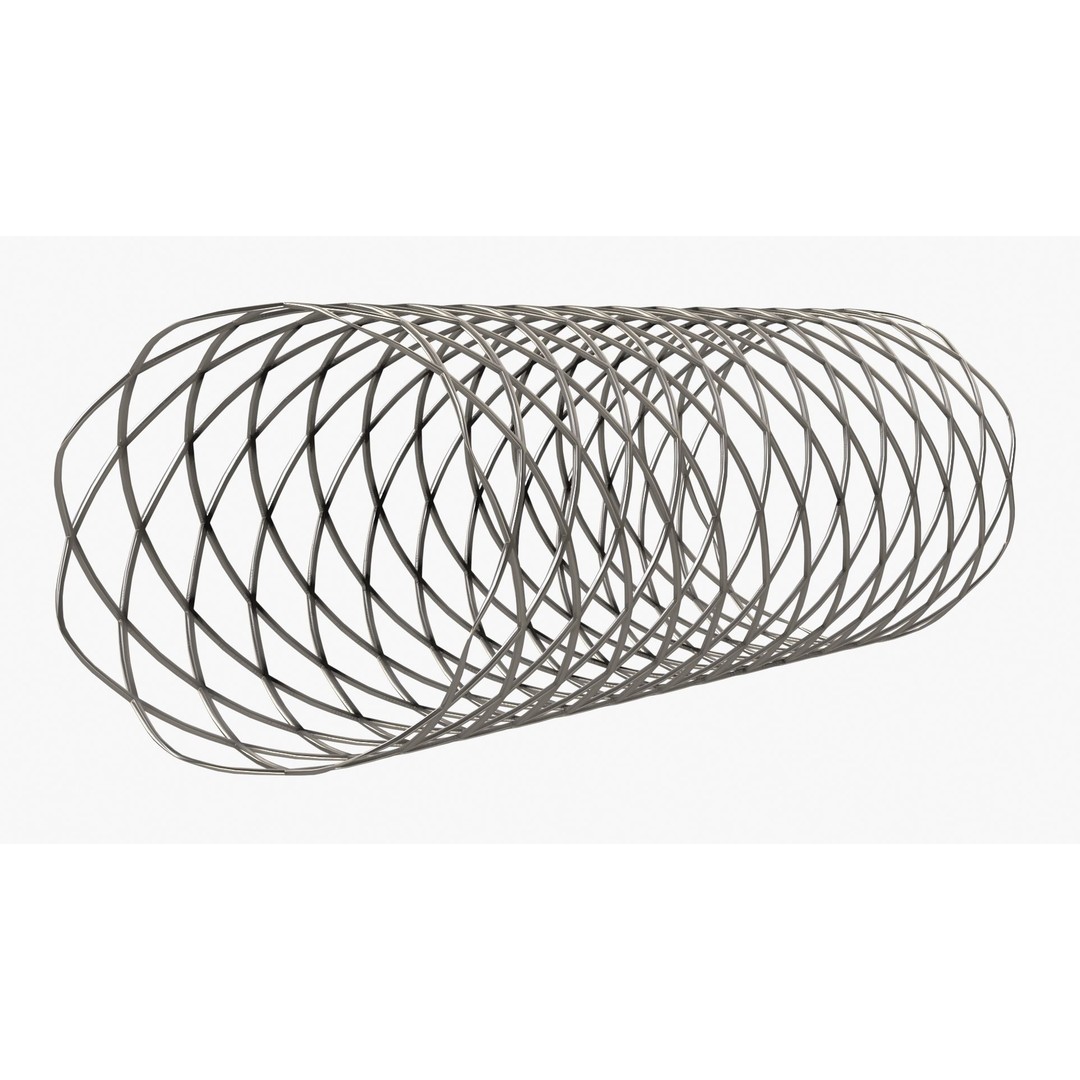 Stents 3D Model – Low Poly Medical Asset, FBX, PBR Textures - View 23