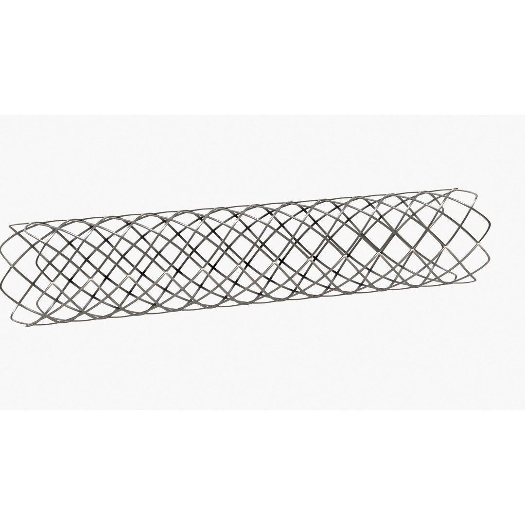 Stents 3D Model – Low Poly Medical Asset, FBX, PBR Textures - View 24