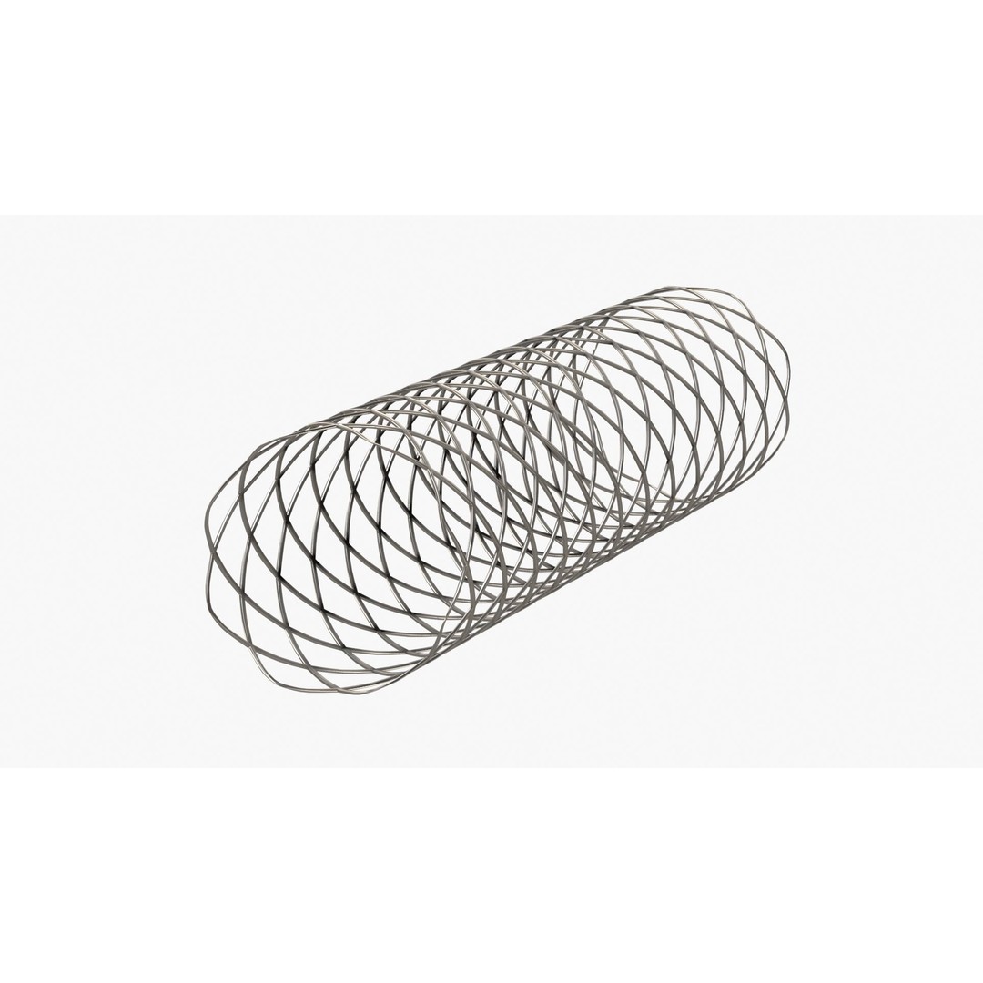 Stents 3D Model – Low Poly Medical Asset, FBX, PBR Textures - View 25