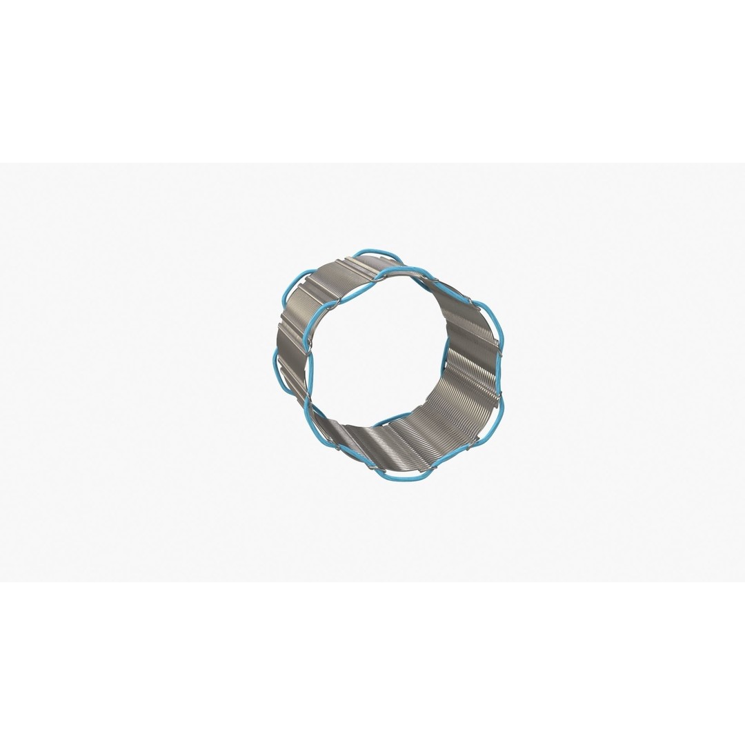 Stents 3D Model – Low Poly Medical Asset, FBX, PBR Textures - View 8