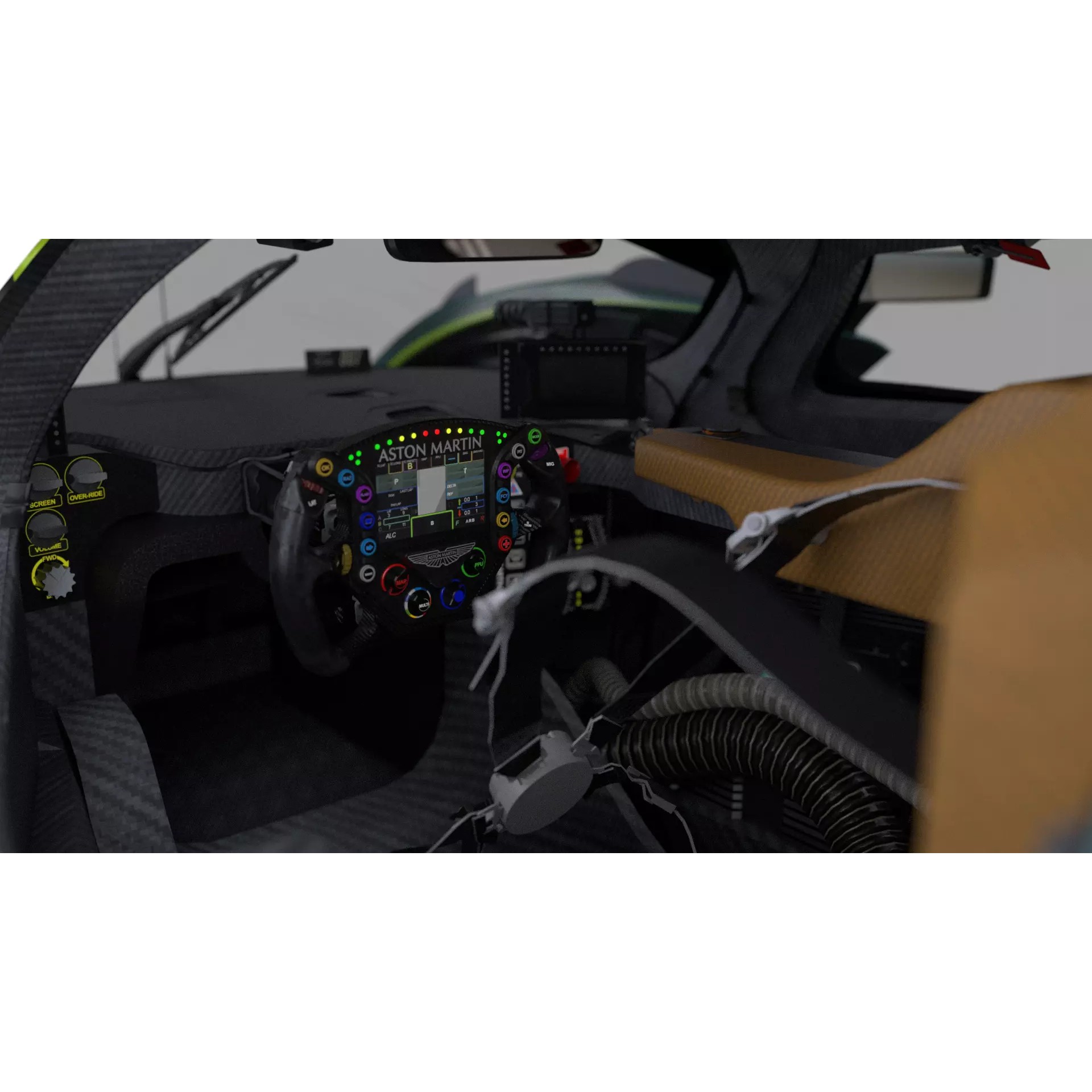 Aston Martin Valkyrie AMR LMH 2025 - Game-Ready 3D Model