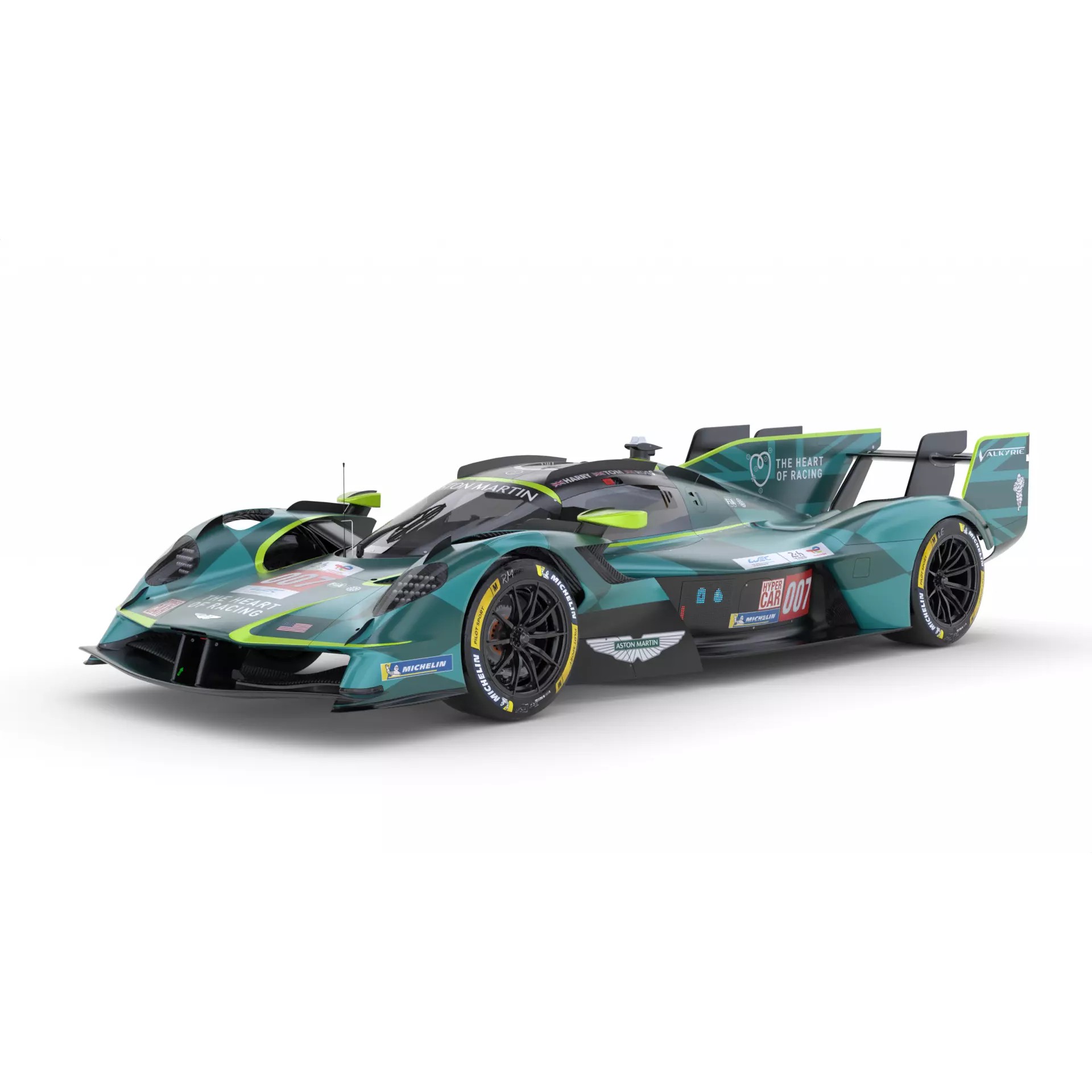 Aston Martin Valkyrie AMR LMH 2025 - Game-Ready 3D Model - View 5