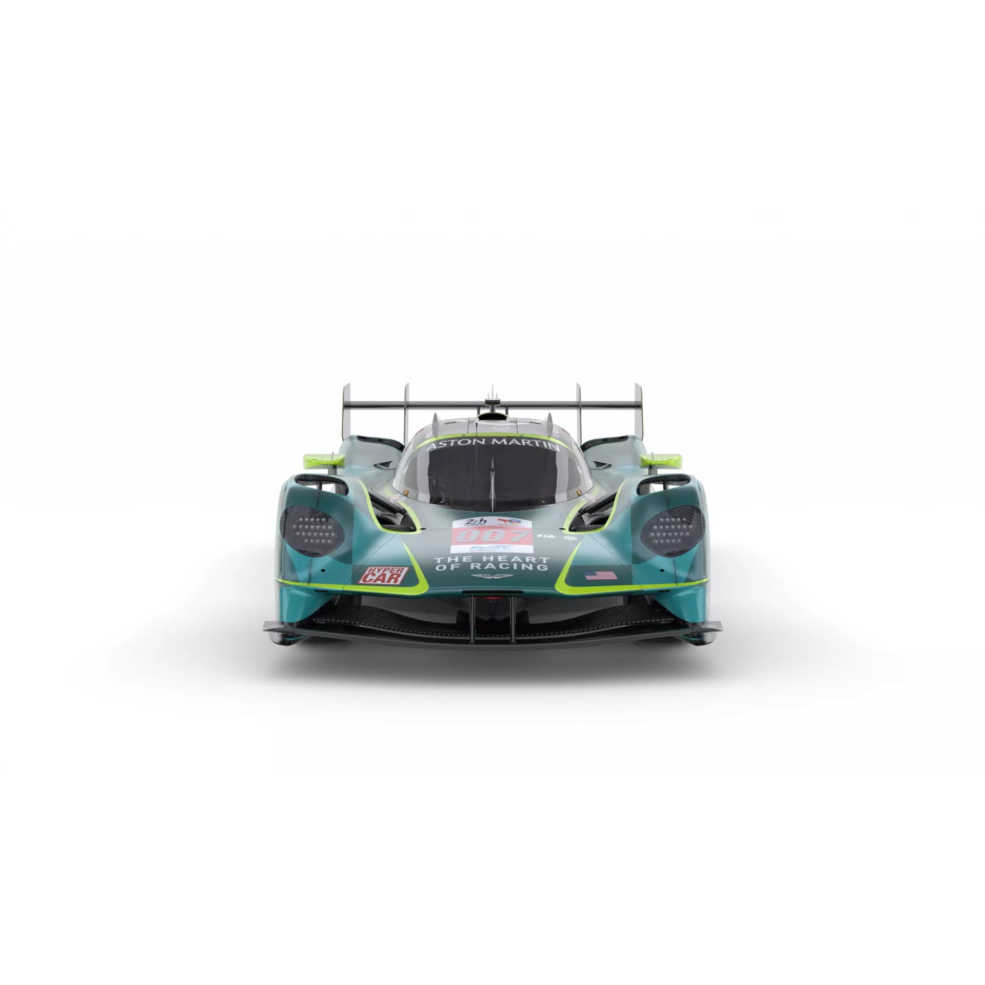 Aston Martin Valkyrie AMR LMH 2025 - Game-Ready 3D Model - View 7