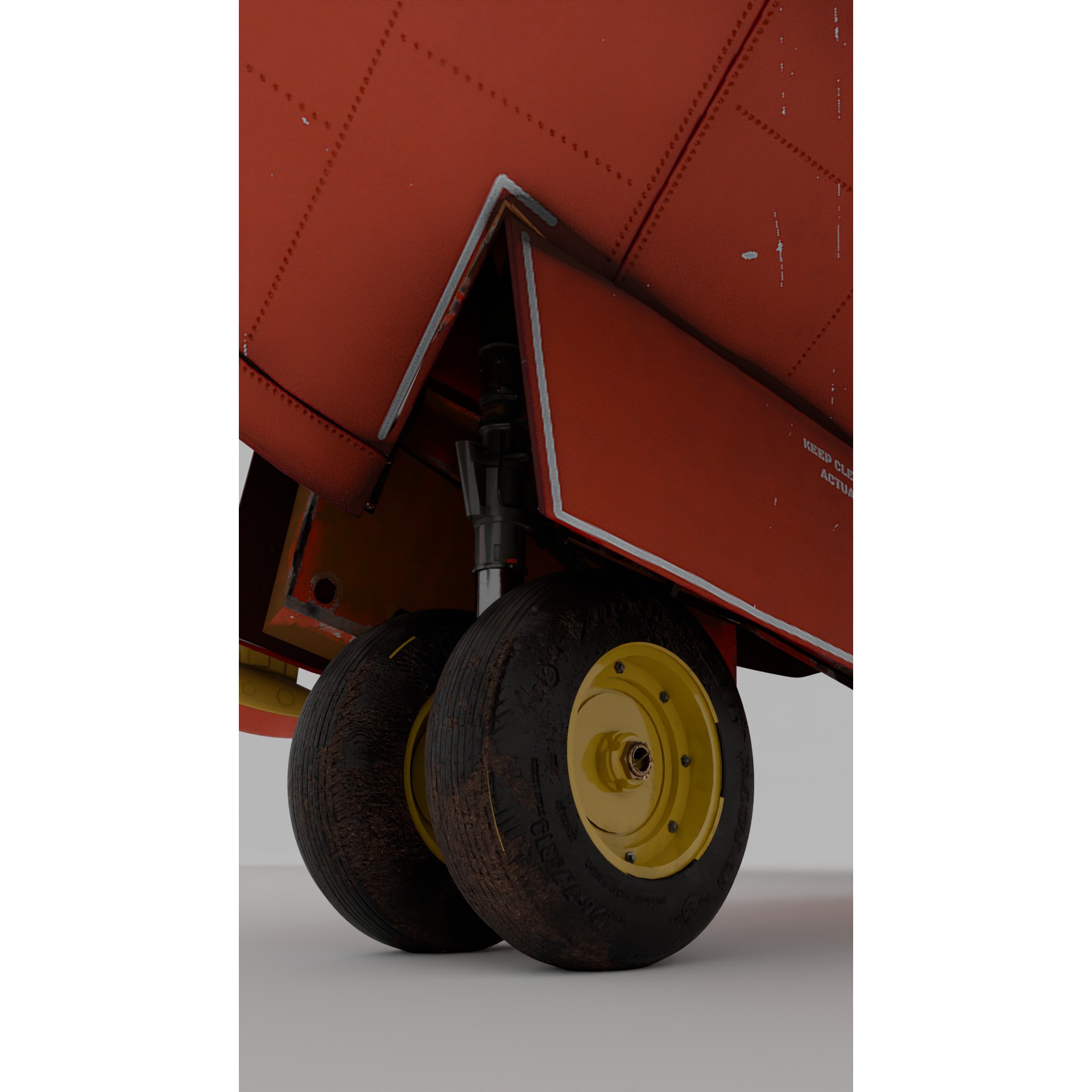 Canadair CL-215 - High-Poly 3D Model - View 9