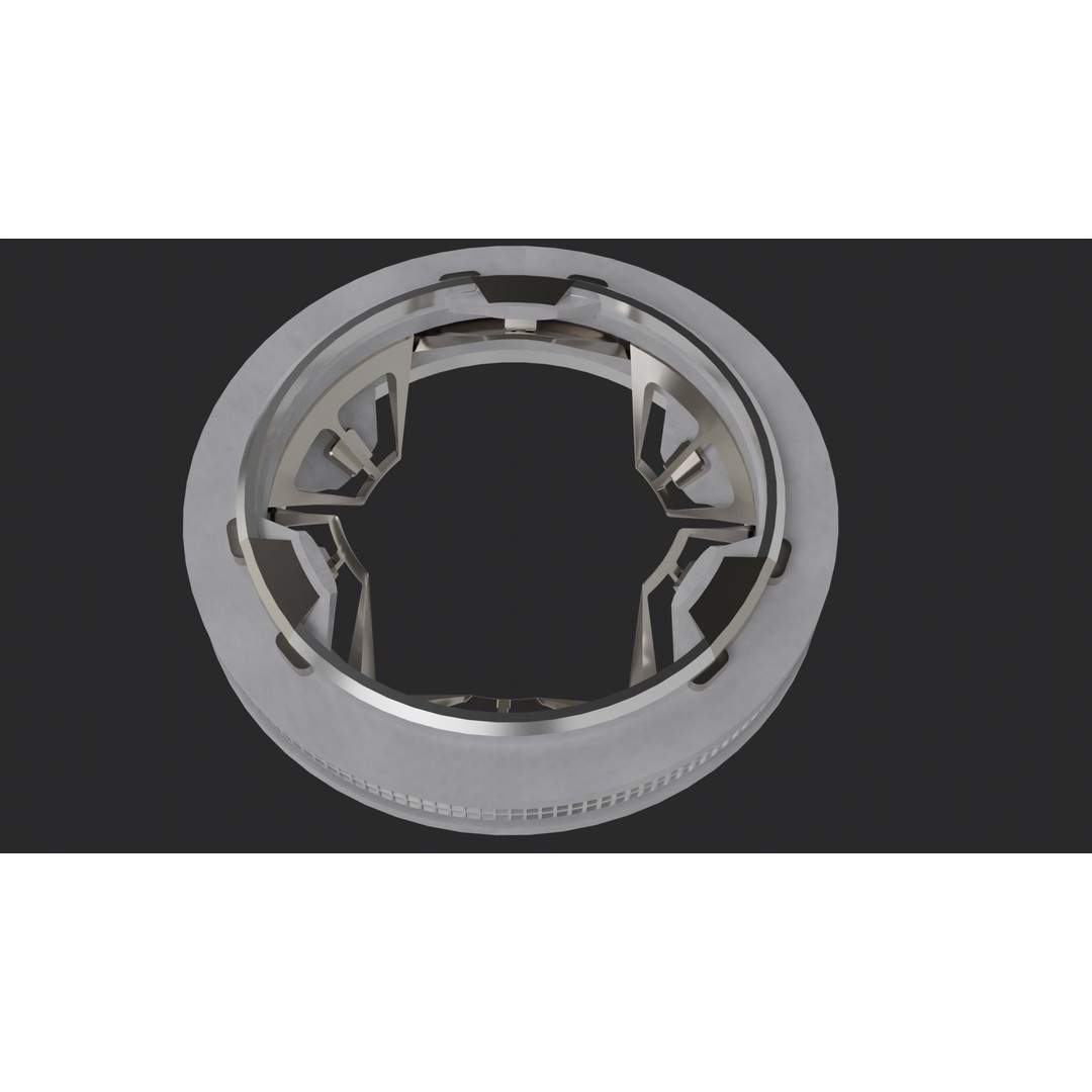 IDSS Docking Port 3D Model – PBR Textured Spacecraft Adapter, FBX - View 11