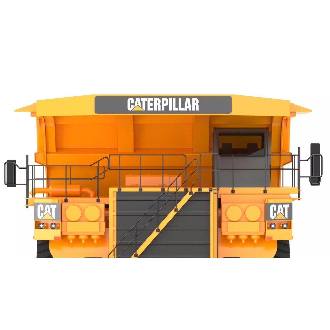 797F Mining Truck 3D Model – High Poly Industrial Hauler, FBX, PBR - View 14