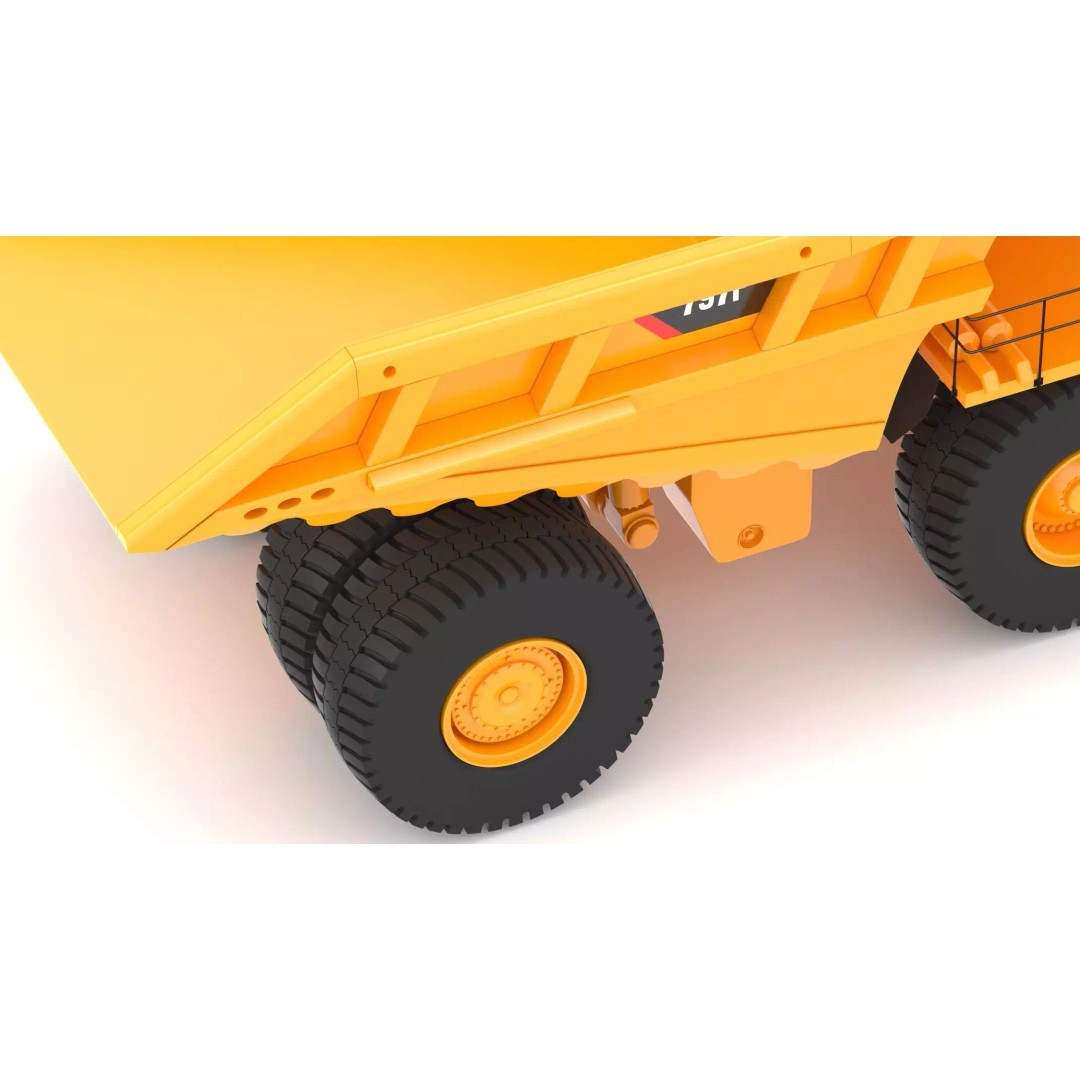 797F Mining Truck 3D Model – High Poly Industrial Hauler, FBX, PBR - View 22