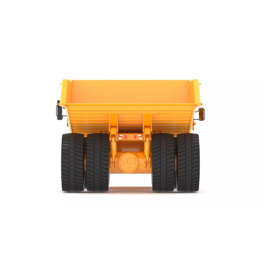 797F Mining Truck 3D Model – High Poly Industrial Hauler, FBX, PBR - View 8