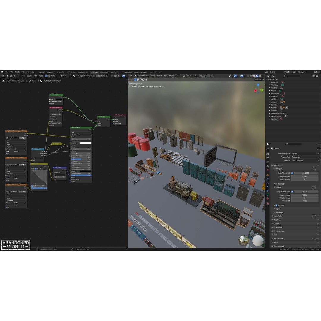 Industrial Props Pack 3D Model – Low Poly Game Ready Assets for Unity & Unreal - View 19