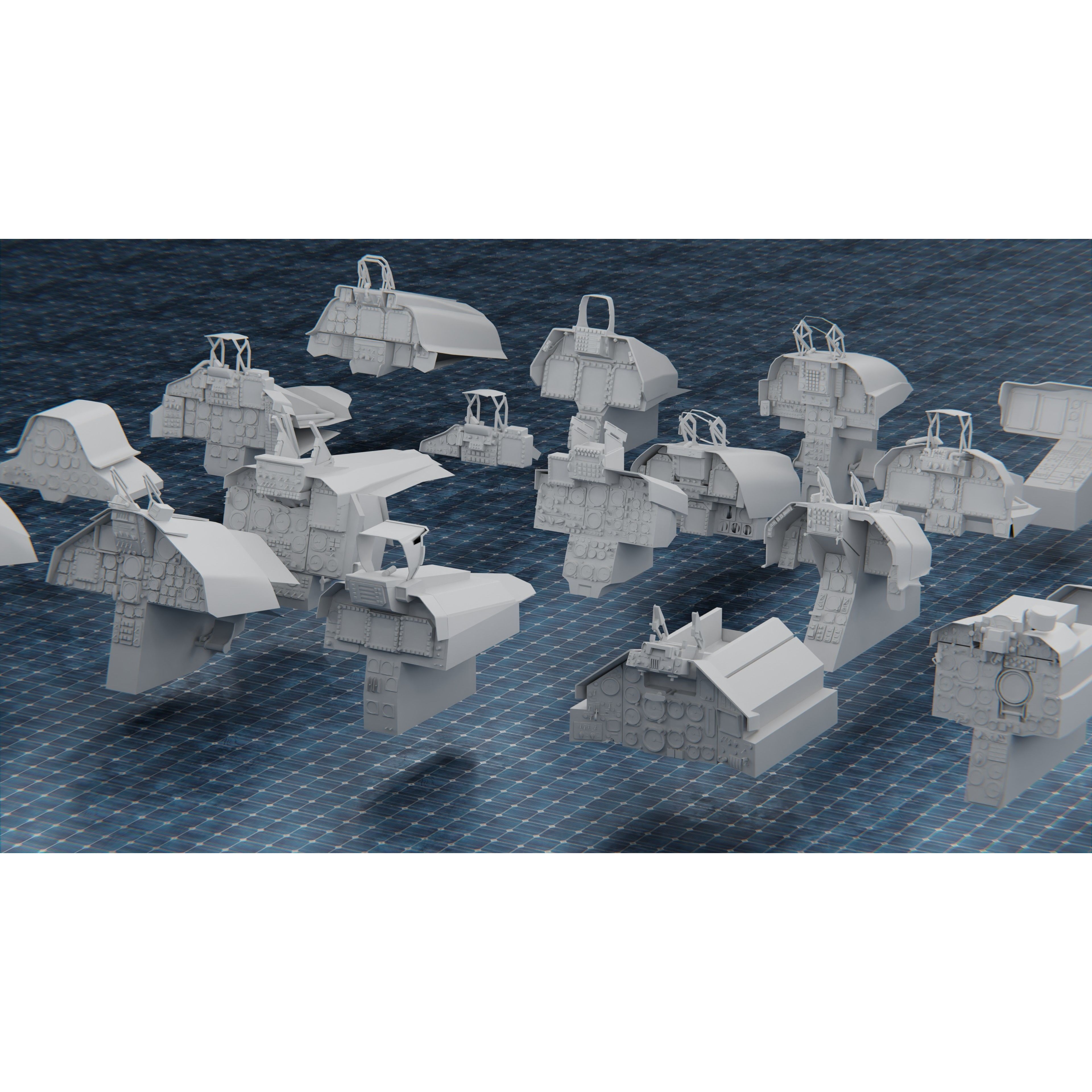 Tech Heavy Kit - Game-Ready 3D Model