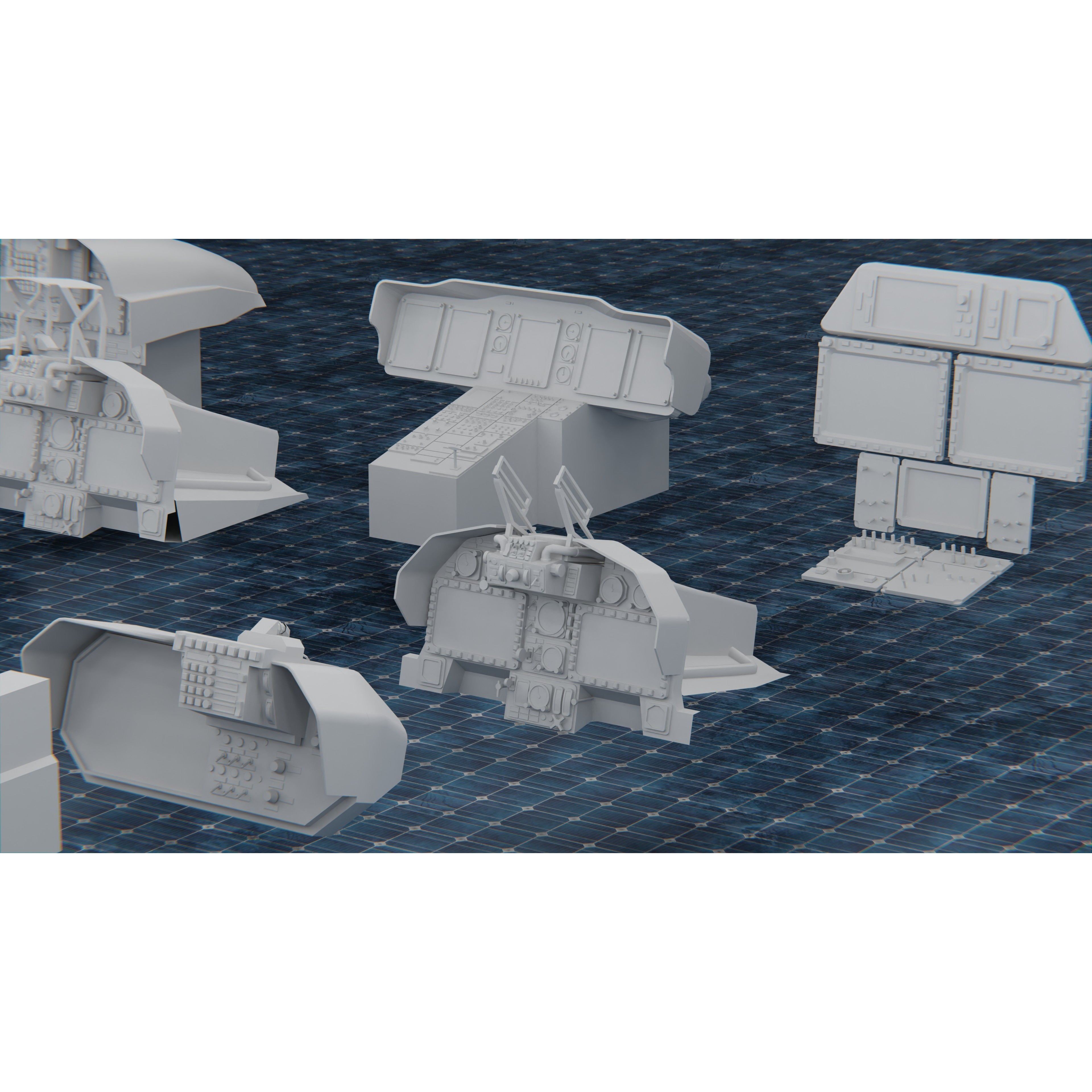 Tech Heavy Kit - Game-Ready 3D Model - View 11