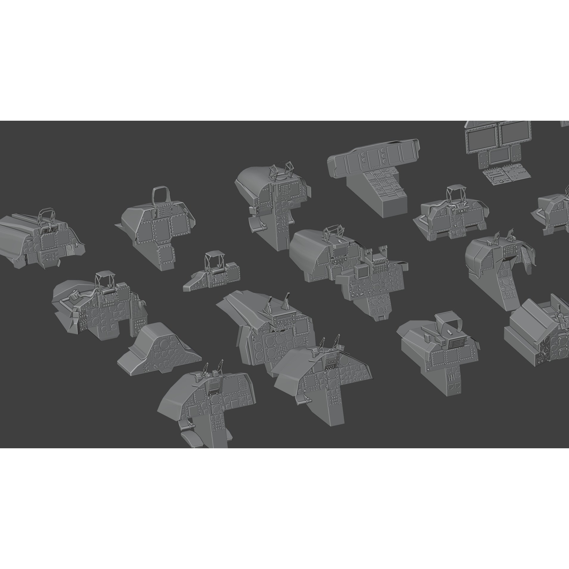 Tech Heavy Kit - Game-Ready 3D Model - View 4