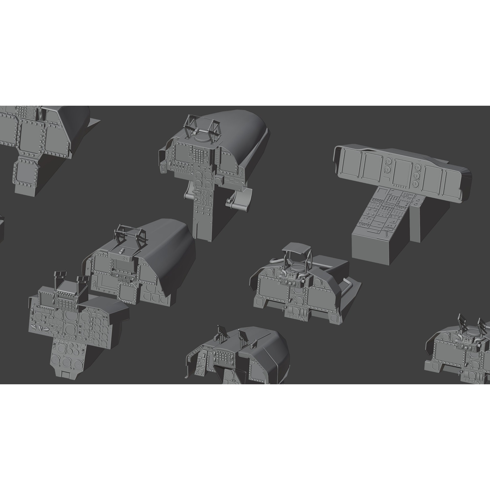 Tech Heavy Kit - Game-Ready 3D Model - View 5