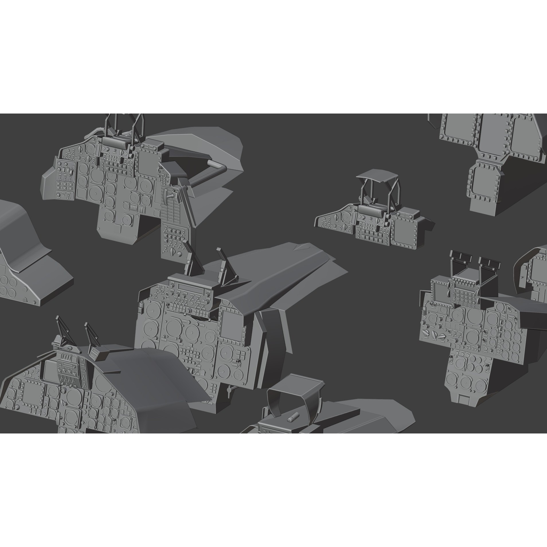 Tech Heavy Kit - Game-Ready 3D Model - View 7