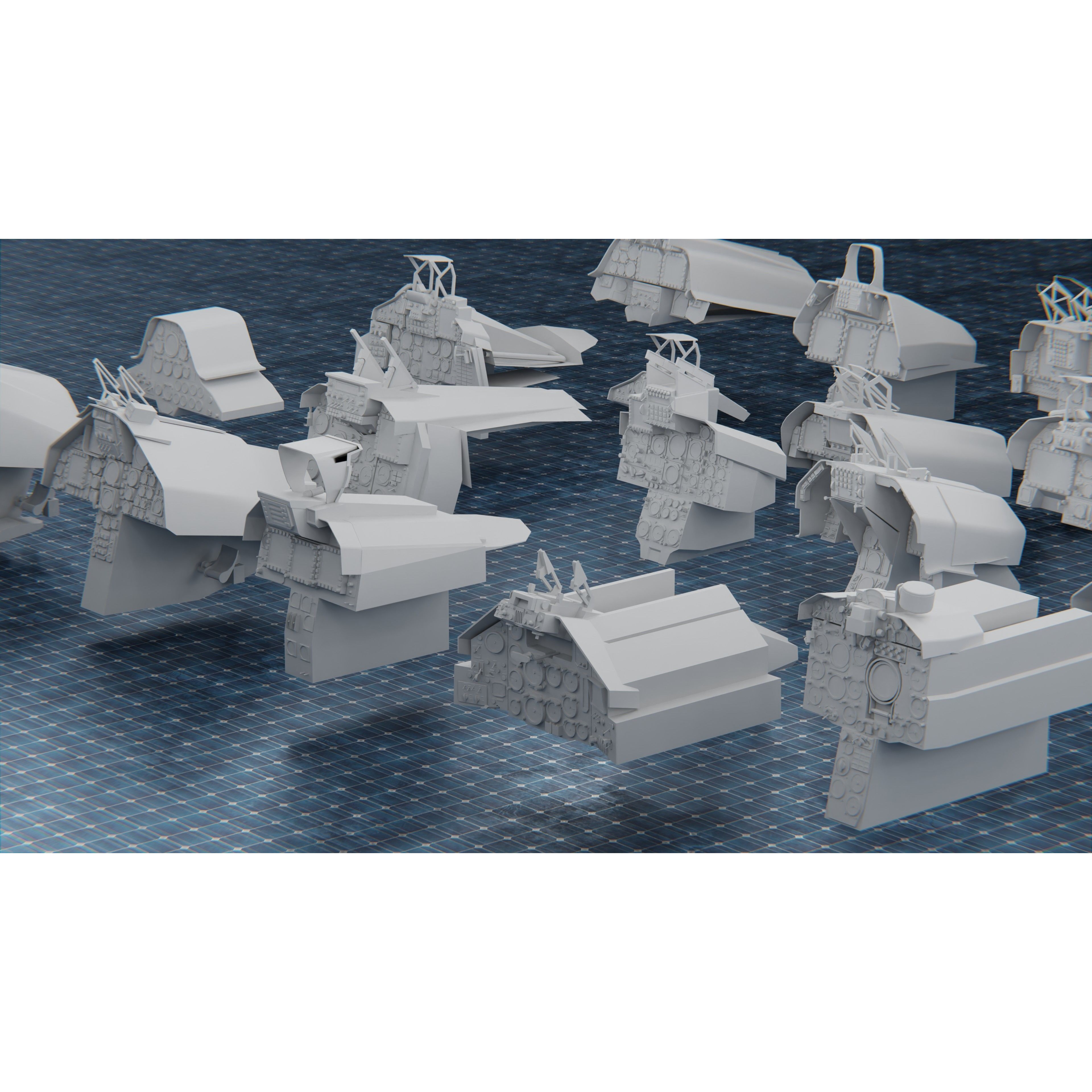 Tech Heavy Kit - Game-Ready 3D Model - View 8