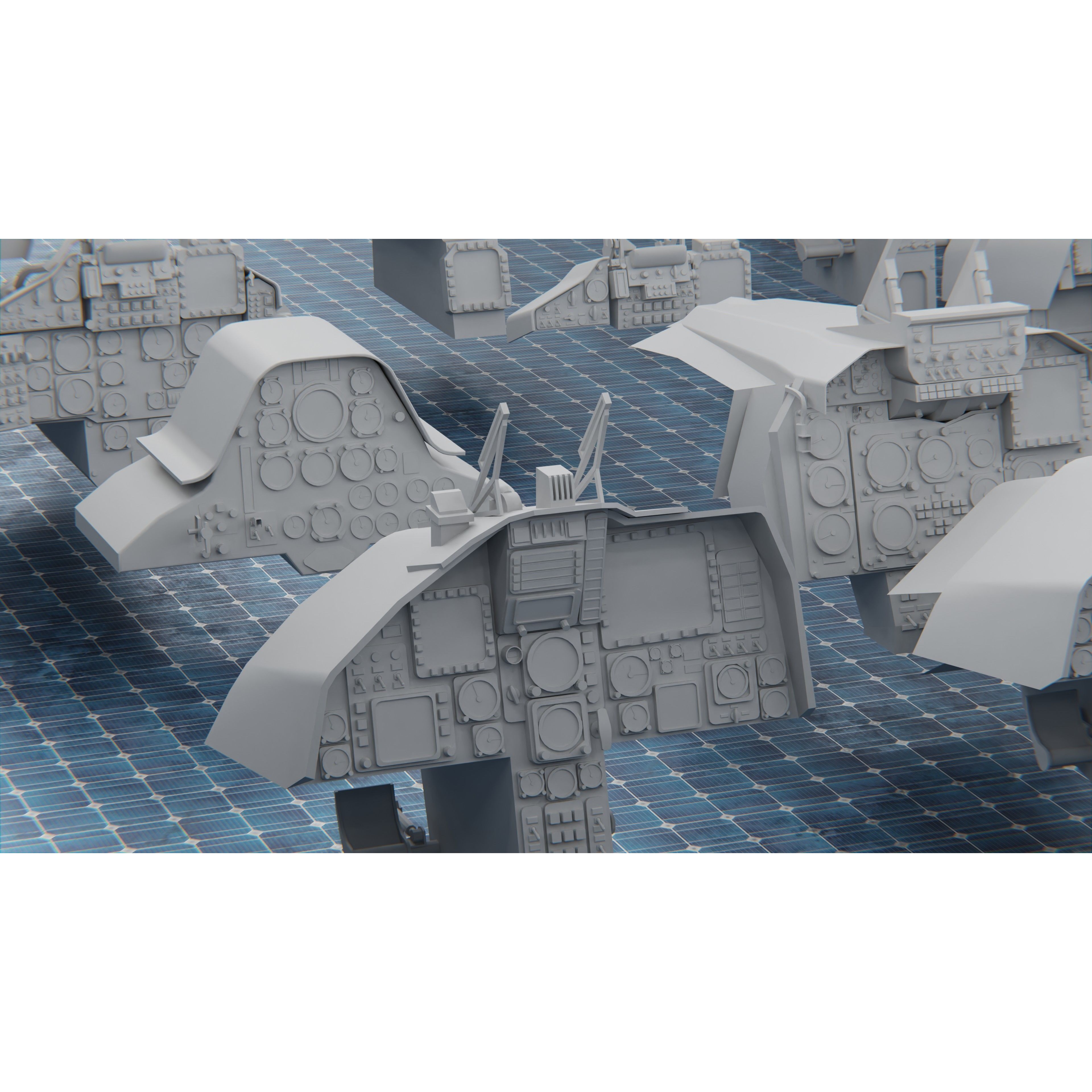 Tech Heavy Kit - Game-Ready 3D Model - View 9