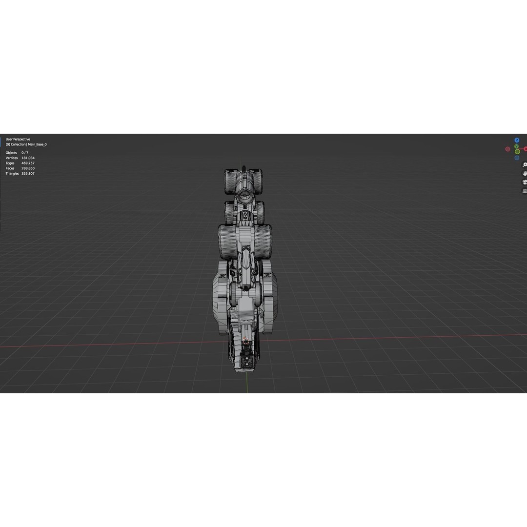 Industrial Robot Arm 3D Model – Textured PBR Asset for Animation - View 37