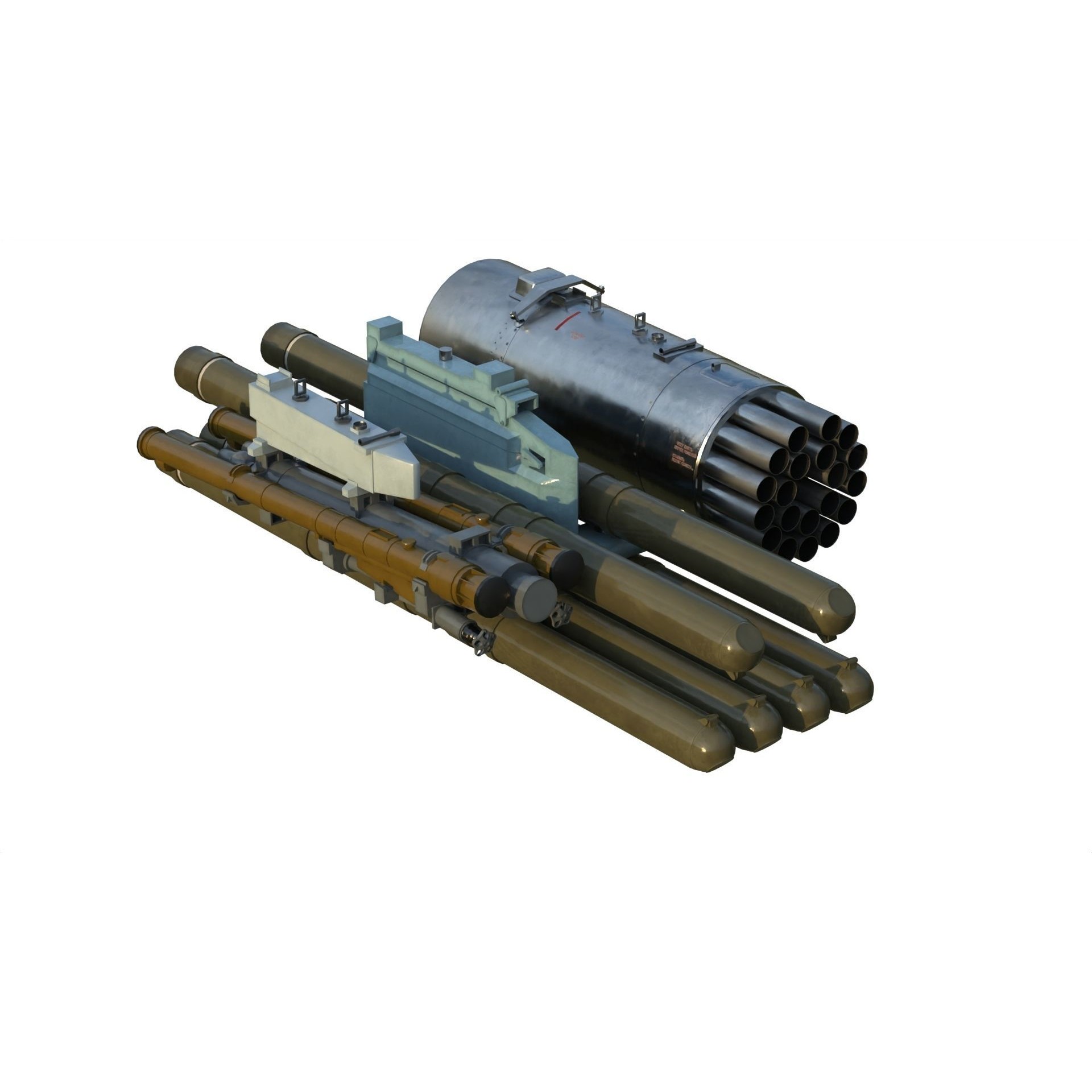 Ka-52 Attack Helicopter - Game-Ready 3D Model - View 24