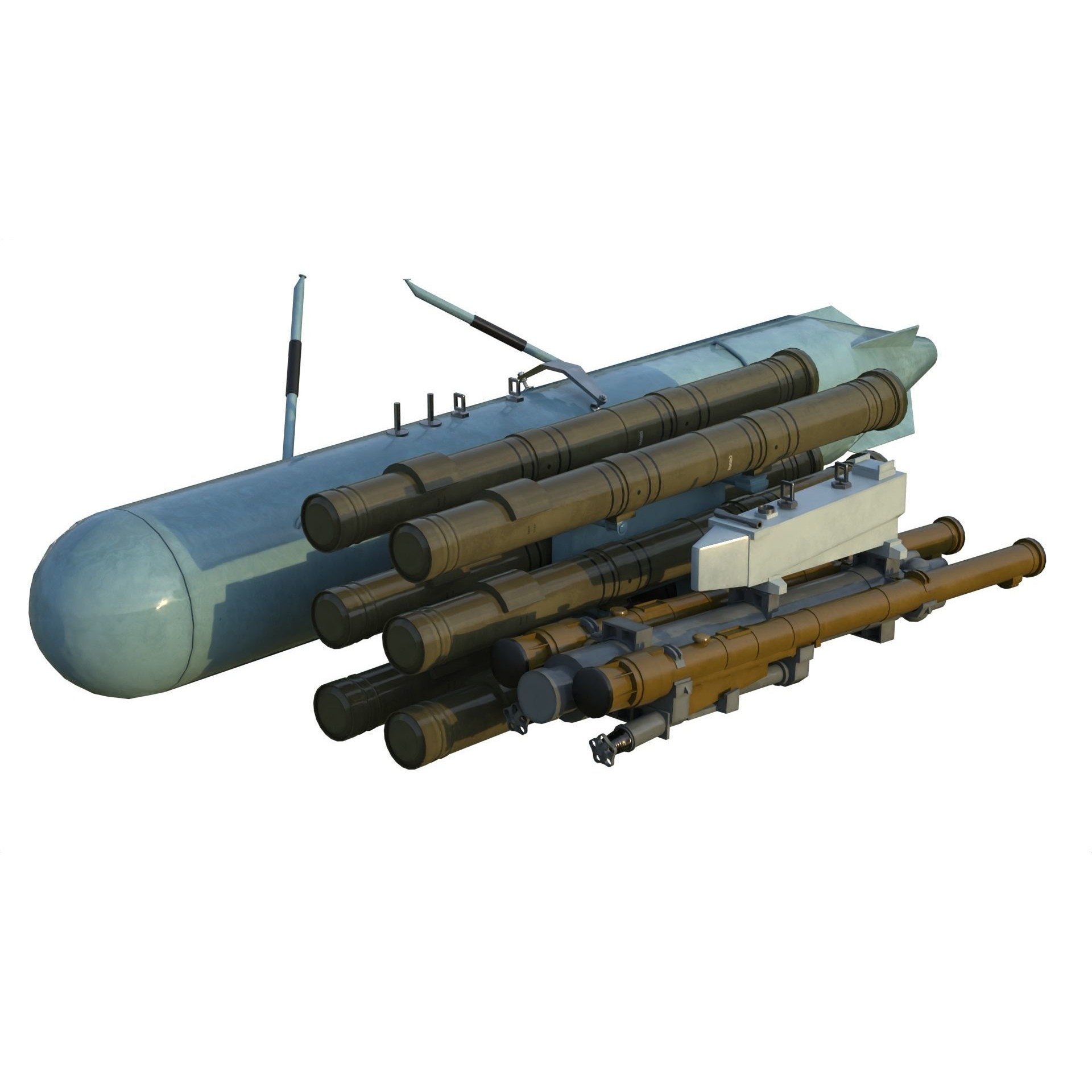 Ka-52 Attack Helicopter - Game-Ready 3D Model - View 25