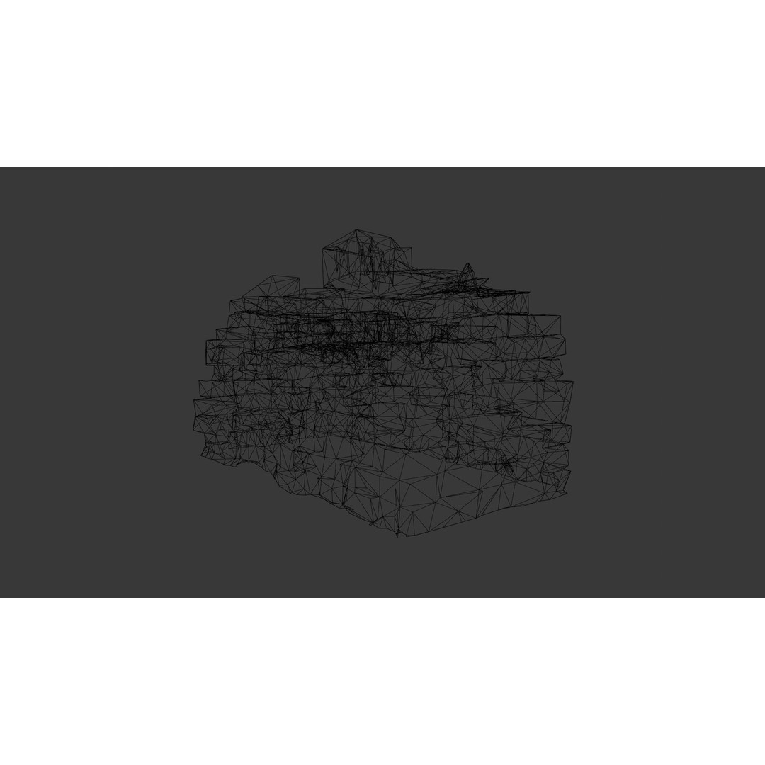 Bricks 3D Model – Low Poly Architectural Asset, FBX, OBJ - View 11
