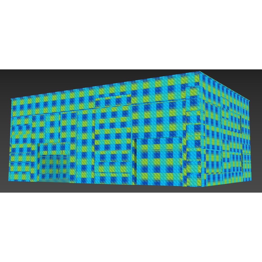 Medium Warehouse 3D Model – Industrial Building with PBR Textures, FBX - View 13