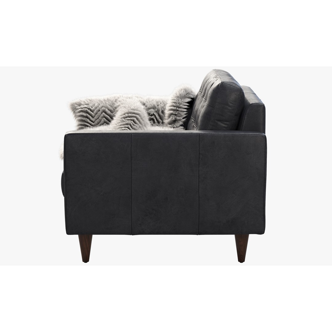 Joybird Eliot Leather Chair 3D Model – Tufted Modern Design, FBX, OBJ - View 14