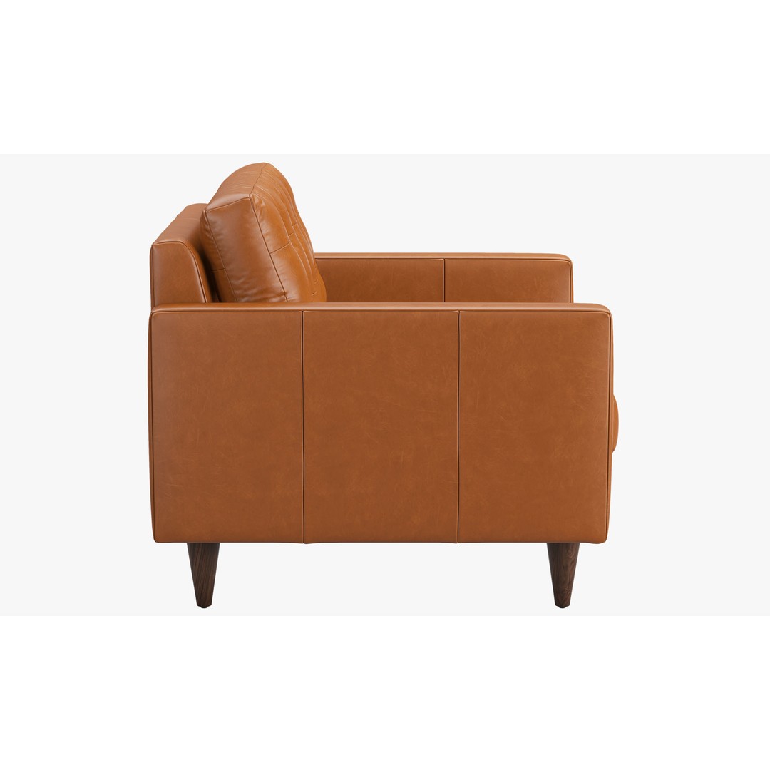Joybird Eliot Leather Chair 3D Model – Tufted Modern Design, FBX, OBJ - View 21