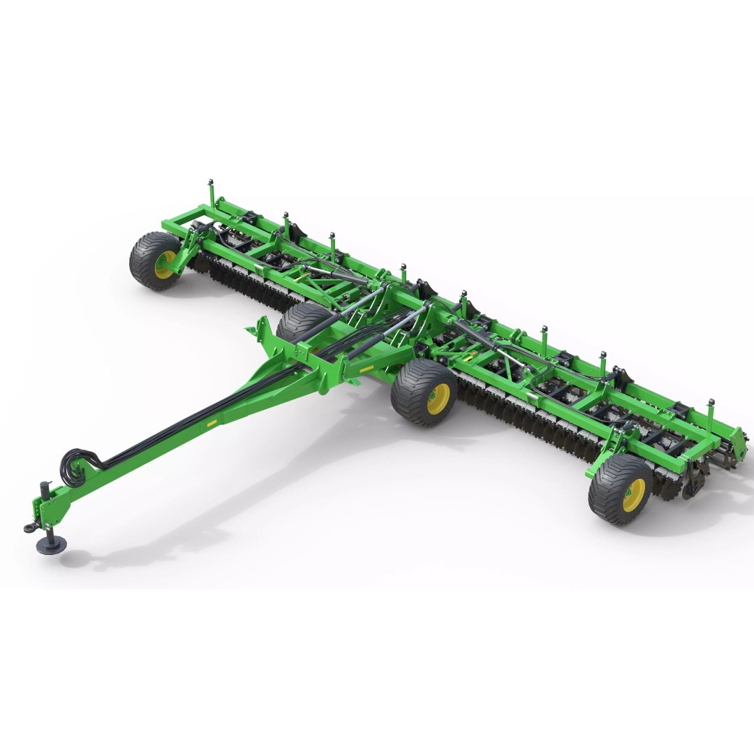 Farming Vehicle Collection 3D Model – Low Poly Game Asset, FBX, Blender