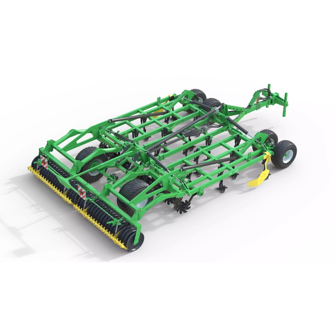 Farming Vehicle Collection 3D Model – Low Poly Game Asset, FBX, Blender - View 11