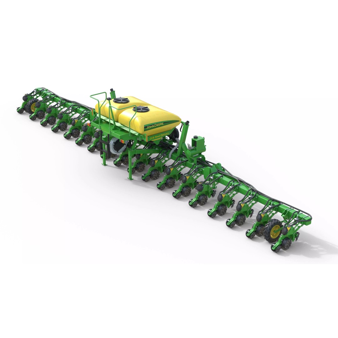 Farming Vehicle Collection 3D Model – Low Poly Game Asset, FBX, Blender - View 14