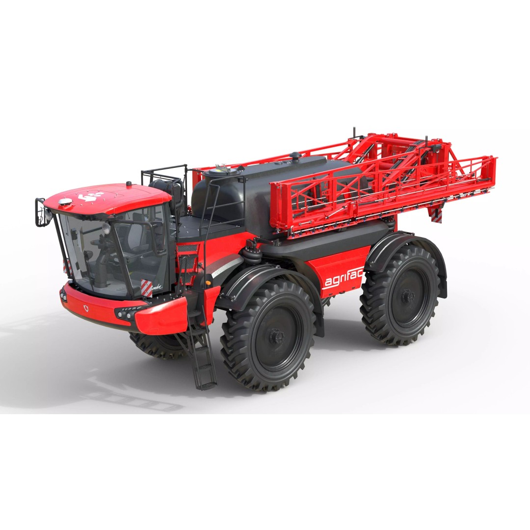 Farming Vehicle Collection 3D Model – Low Poly Game Asset, FBX, Blender - View 9