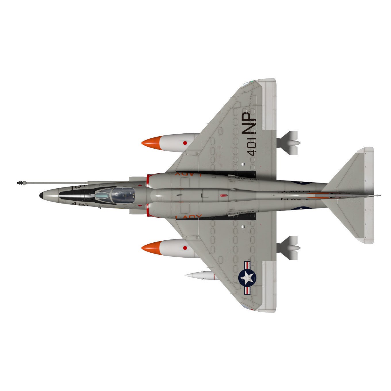 Douglas A-4F Skyhawk - 3D Model - View 15
